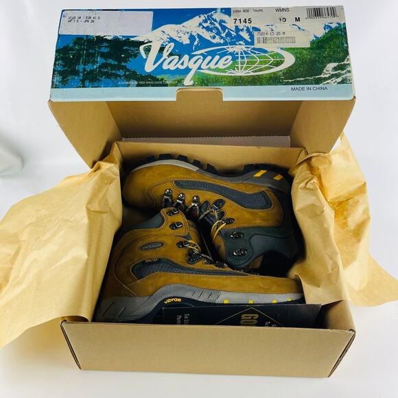 Vasque Luna GTX Taupe Women’s 10 Gortex Backpacking Hiking Boots - Picture 1 of 8